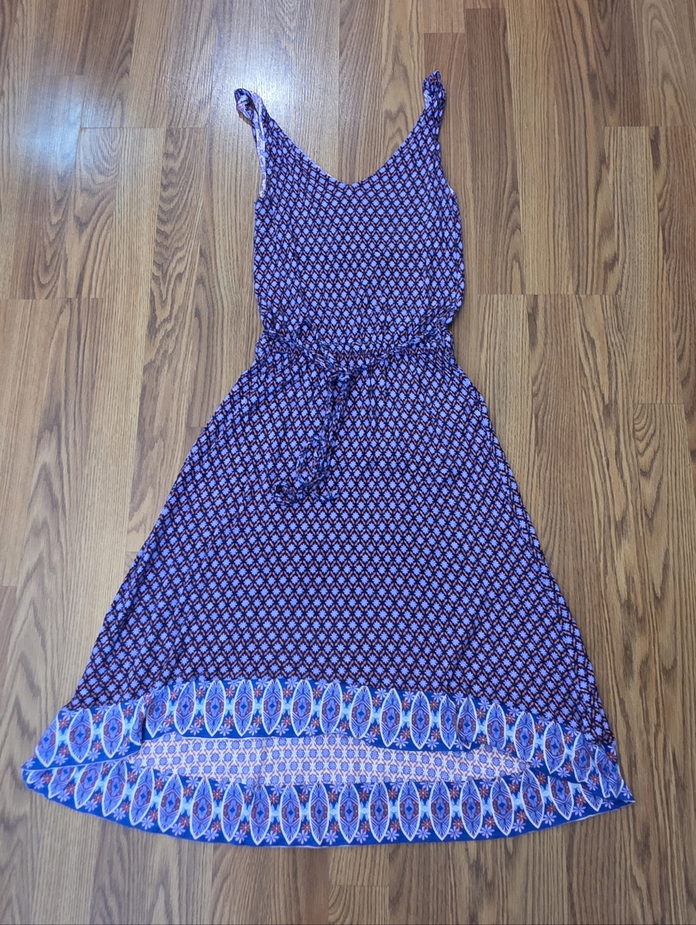 Matilda Jane Summer Caravan Reversible Dress Women's Size XS Purple Sleeveless